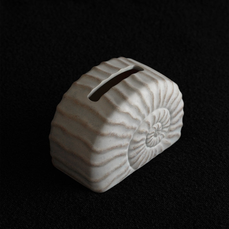 Creative Conch Tissue Box Decoration Light Luxury High-grade Home
